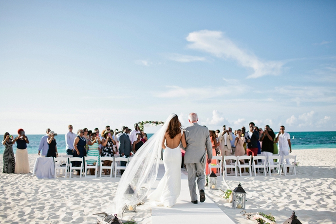 Wedding in Turks and Caicos on Grace Bay by Tropical DMC - Provo Wedding Planner 